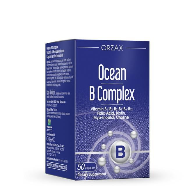 Комплекс витаминов группы Orzax Ocean B Complex 50 кап. (2776895053)