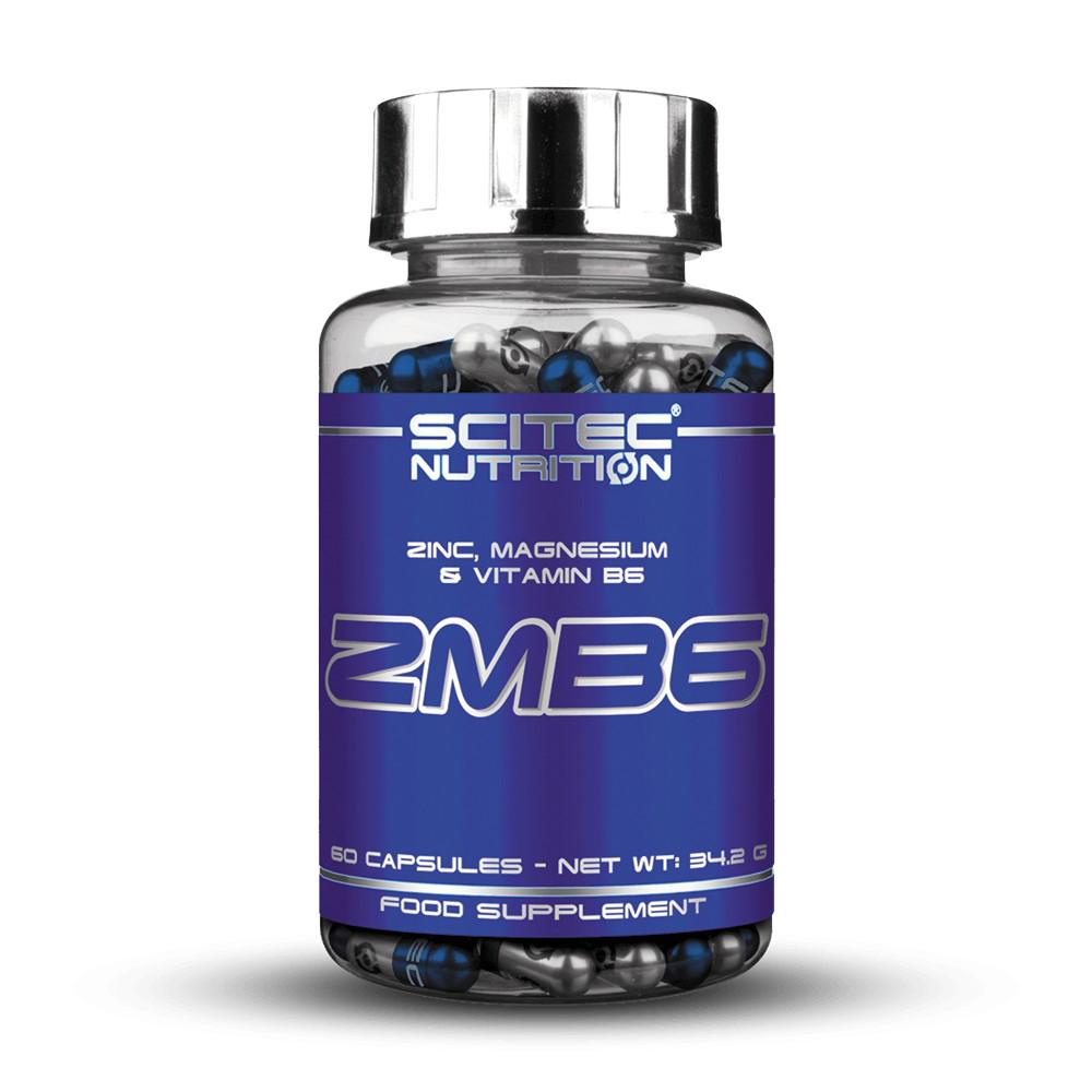 Витамины Scitec Nutrition ZMB6 60 капсул Витамины Scitec Nutrition ZMB6 60 капсул