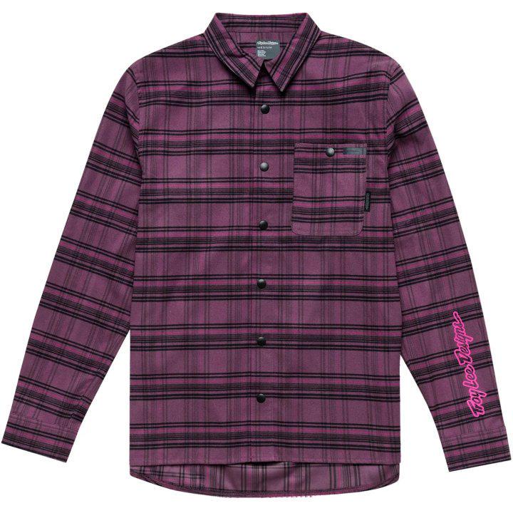 Рубашка TLD GRIND FLANNEL YD PLAID DEEP PURP M