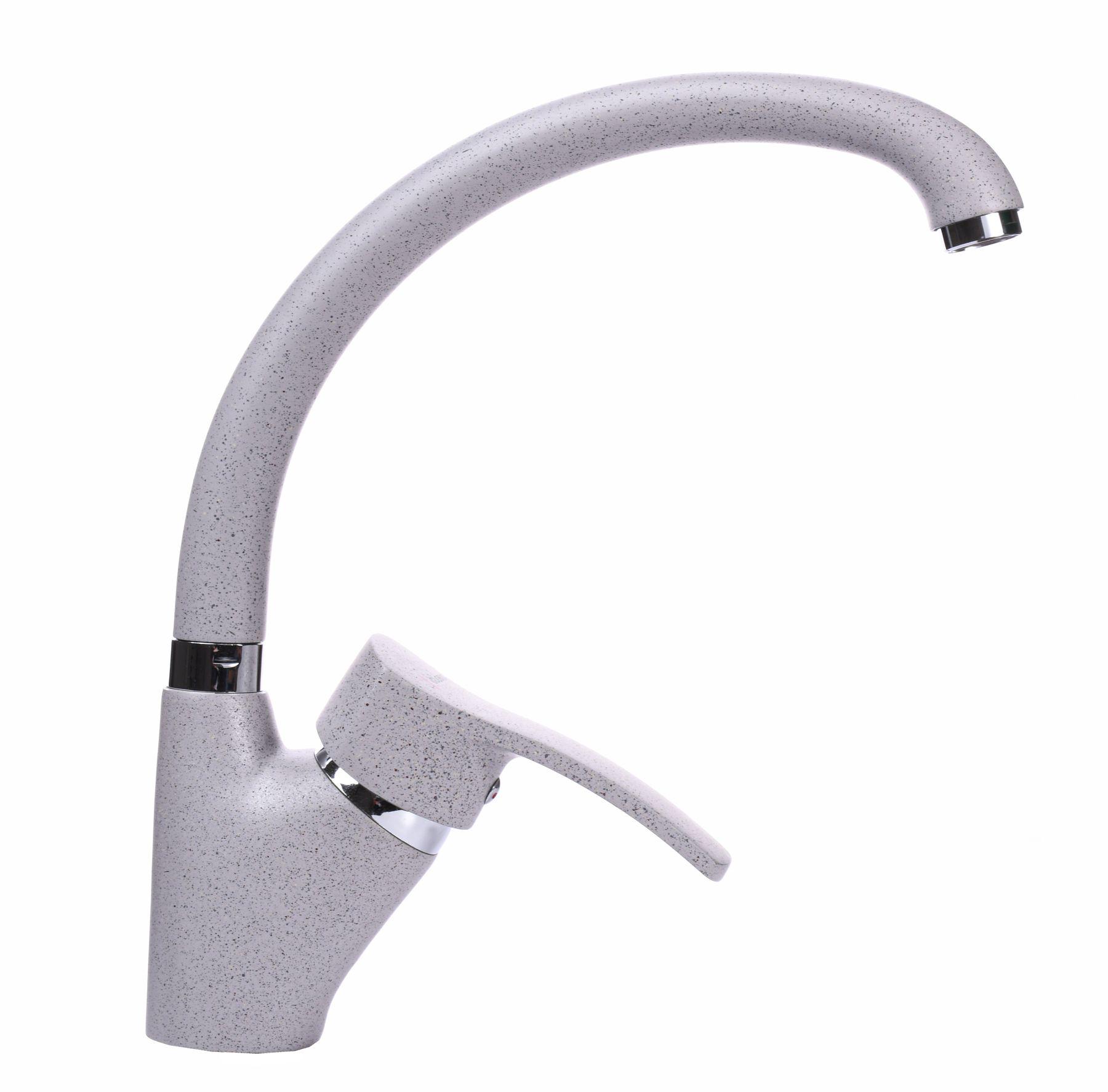 Змішувач для кухні Globus Lux GLQU-0203S-BIG-2-ARENA 000019213 одноважільний Сірий (108362) Змішувач для кухні Globus Lux GLQU-0203S-BIG-2-ARENA 000019213 одноважільний Сірий (108362)