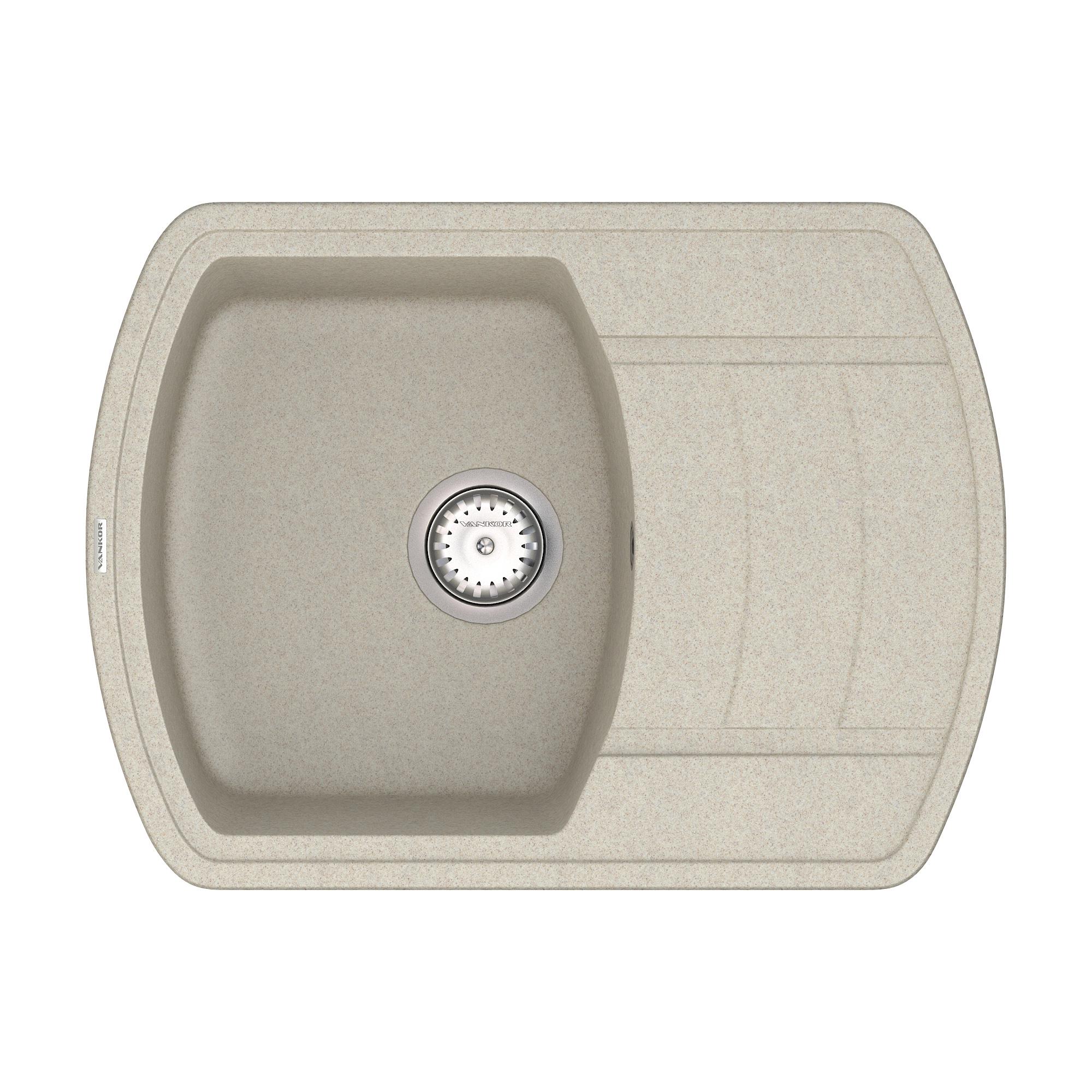 Мийка для кухні Vankor Norton NMP 02.67 + сифон Vankor Terra (74842)
