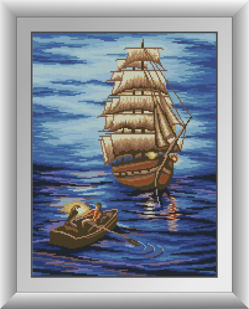 Алмазная мозаика Dream Art Отплытие 37x49 см (DA.30465) Алмазная мозаика Dream Art Отплытие 37x49 см (DA.30465)