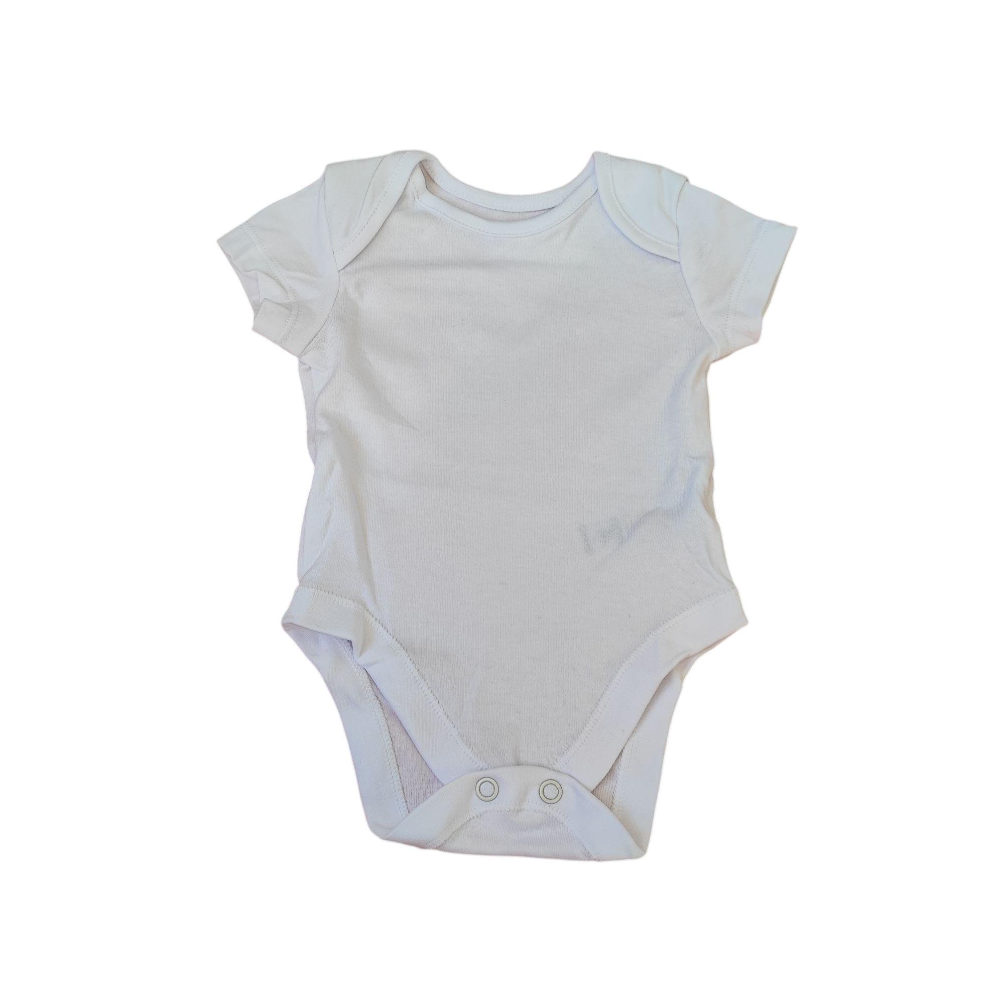 Боді дитяче базове George 50-56 см Білий (250329065) Боді дитяче базове George 50-56 см Білий (250329065)