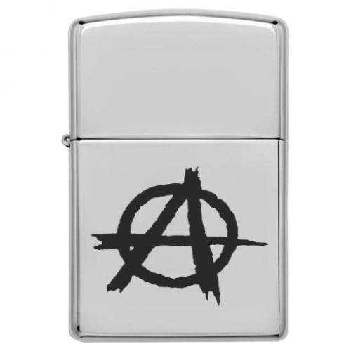 Зажигалка бензиновая Anarchy (12865456-49-36442)