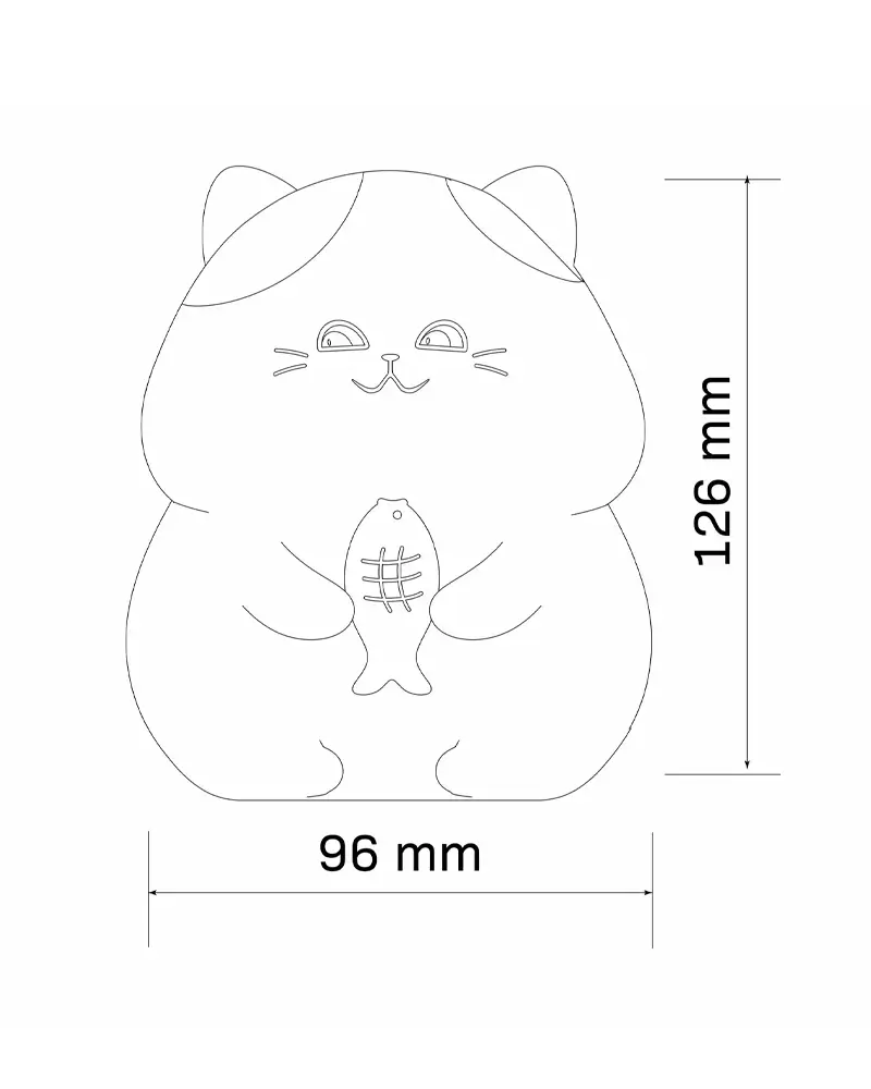 Нічник Polux 327642 Gatto - фото 6