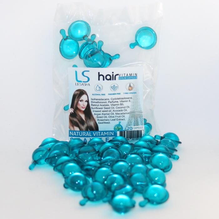 ᐉ Капсулы для волос Lesasha Hair Serum Vitamin c водорослями 10 шт.