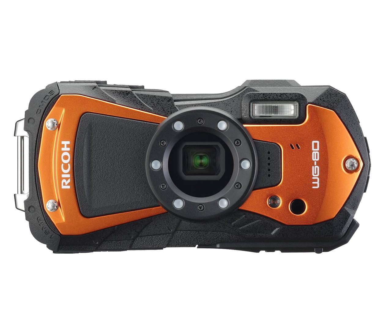 Фотоапарат Ricoh WG-80 Orange (476601) - фото 5 Фотоапарат Ricoh WG-80 Orange (476601) - фото 5