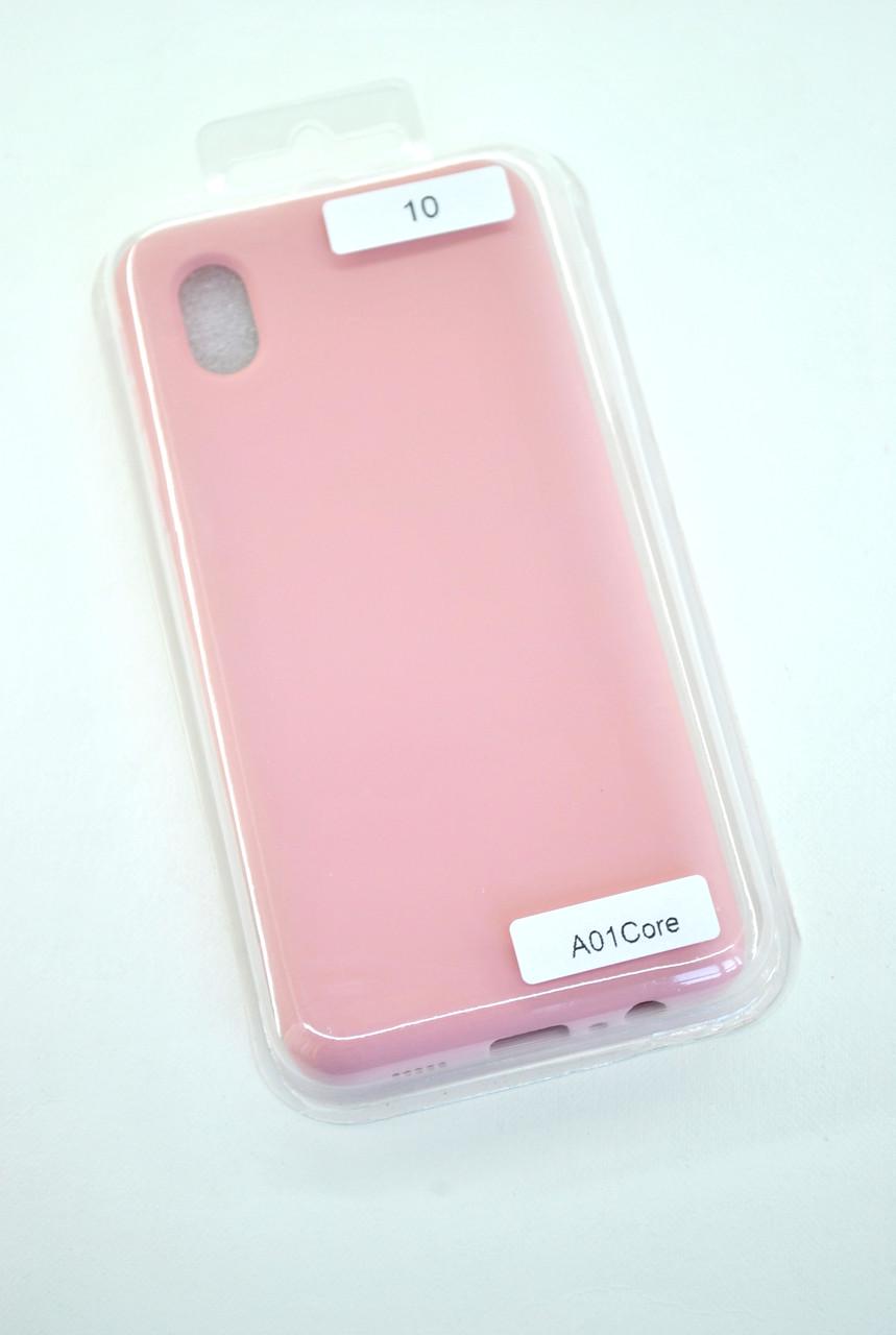 Чехол для телефона Samsung A01 Core/M01 Core Silicone FULL №10 Pink (4you)