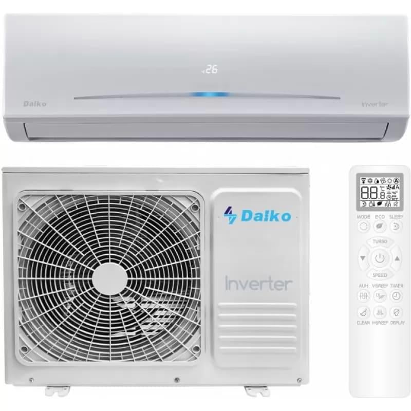 Кондиционер настенный Daiko ASP-H09WINX/AS-H09WINX NORTHLAND INVERTER Wi-Fi R32-25 (29356254)