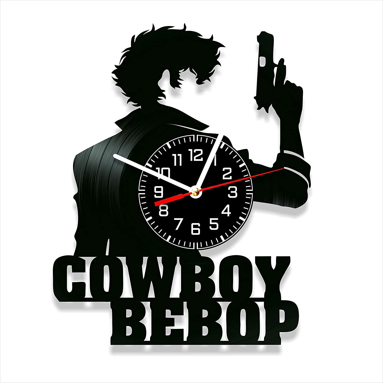 Часы настенные Cowboy Bebop 2033 из виниловой пластинки