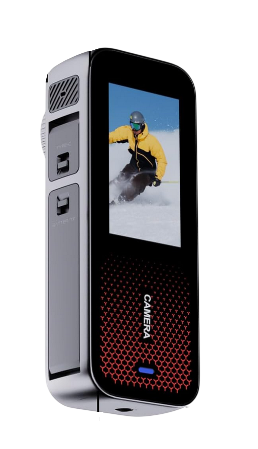 Экшн-камера Xilecam Dual Screen 1080p защита от дождя/2 АКБ по 1350 мАч/карта 32 ГБ/аксессуары (3026072432)