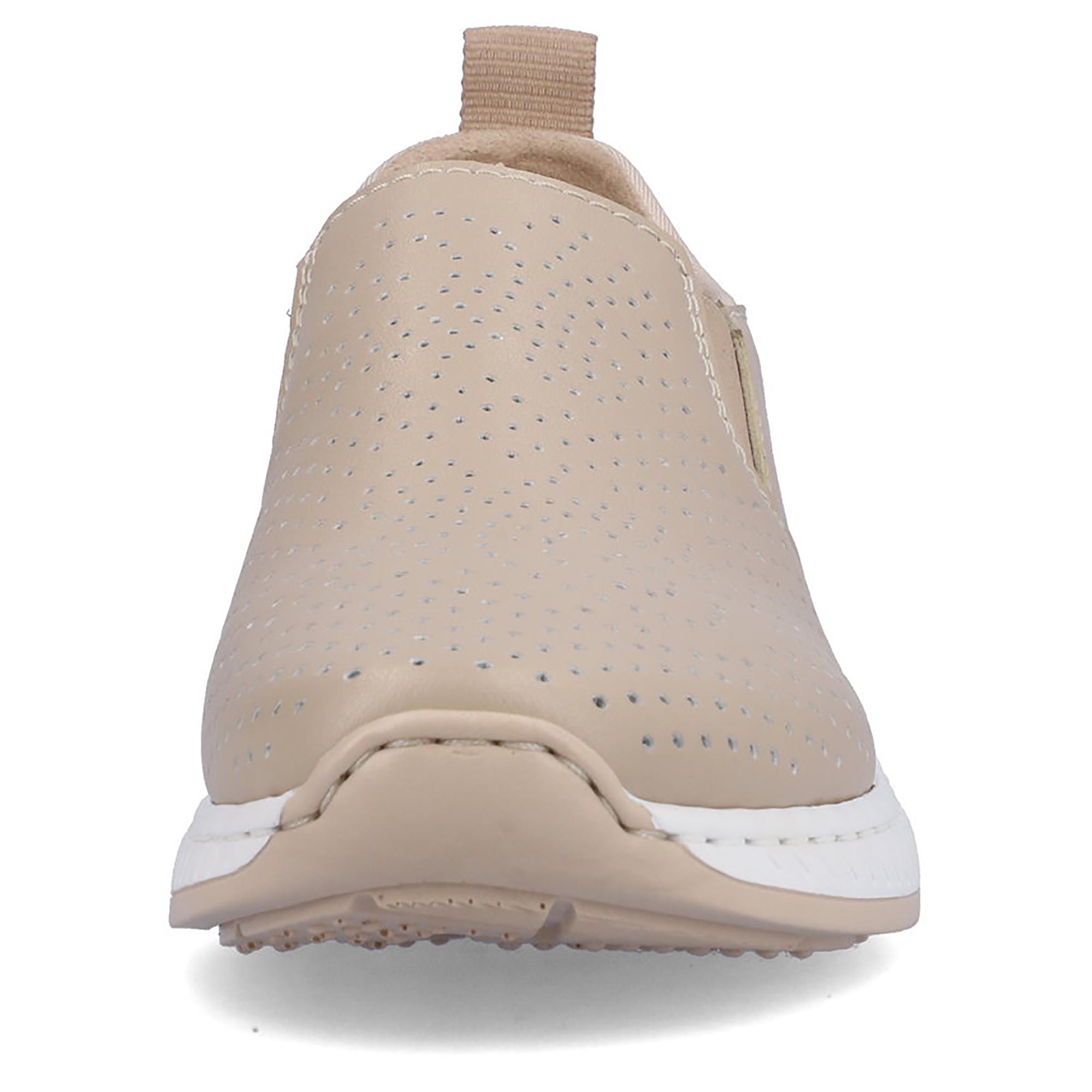 Слипоны женские весенние Rieker р. 37 Бежевый (089318-37) - фото 9