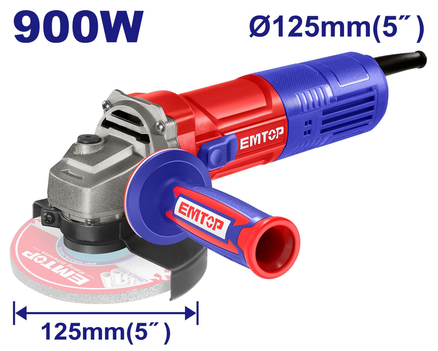 Болгарка EMTOP EAGR09051 - фото 2 Болгарка EMTOP EAGR09051 - фото 2