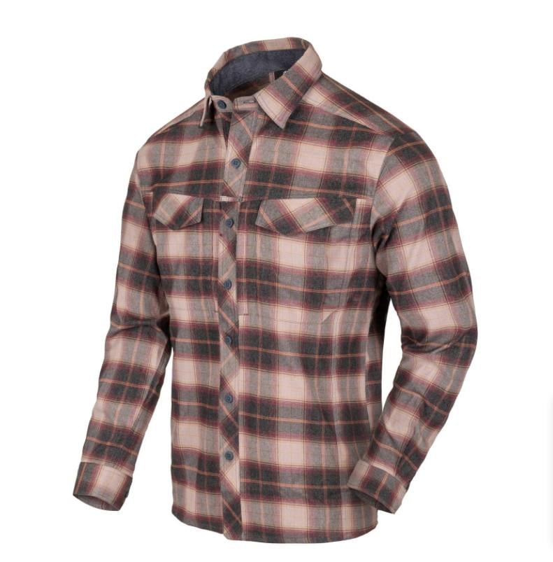 Рубашка Helikon-Tex Defender Mk2 Pilgrim Shirt XS Rust Plaid (59629900) - фото 1