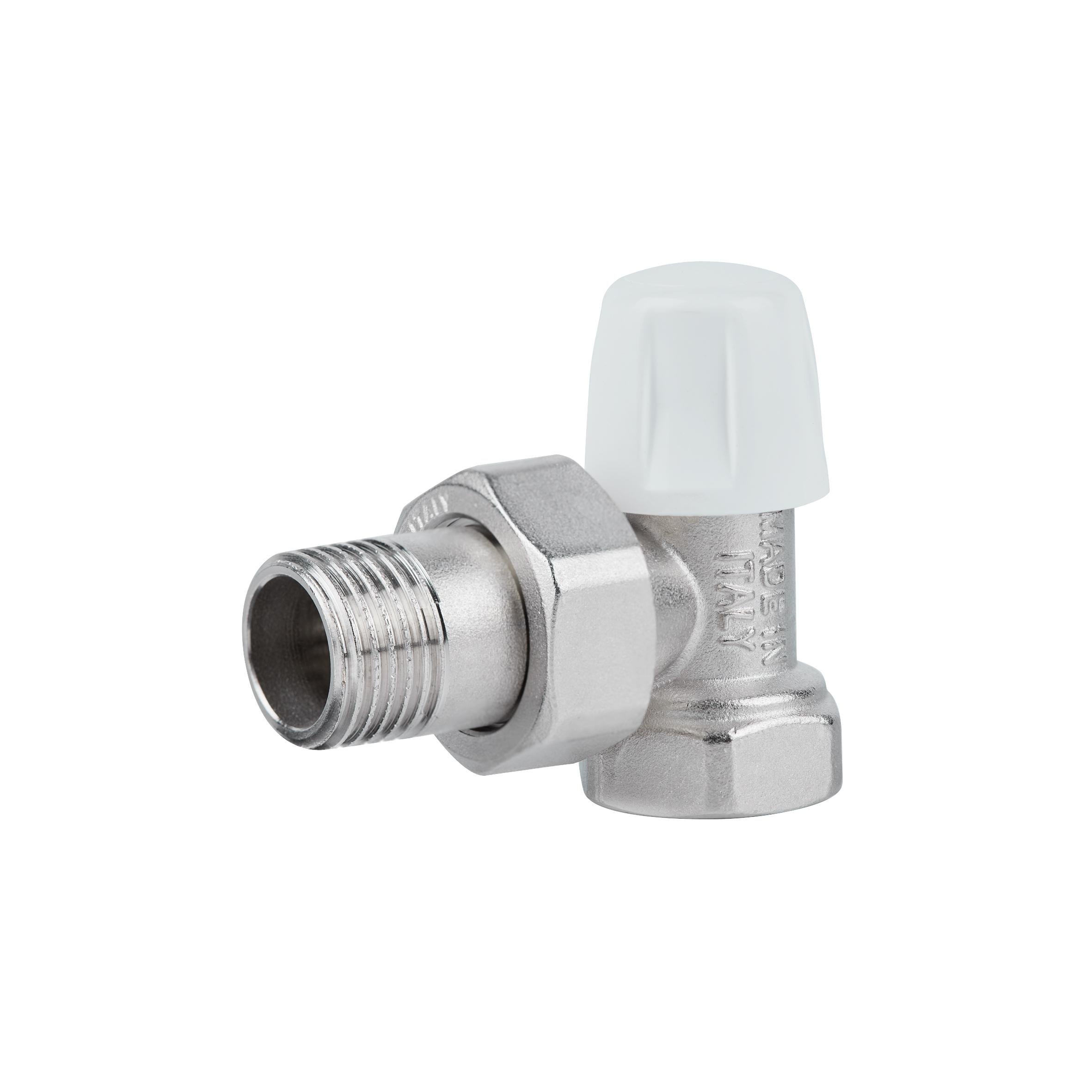 Кран радиаторный ICMA 1/2" угловой без ручки 805 (82805AD06)