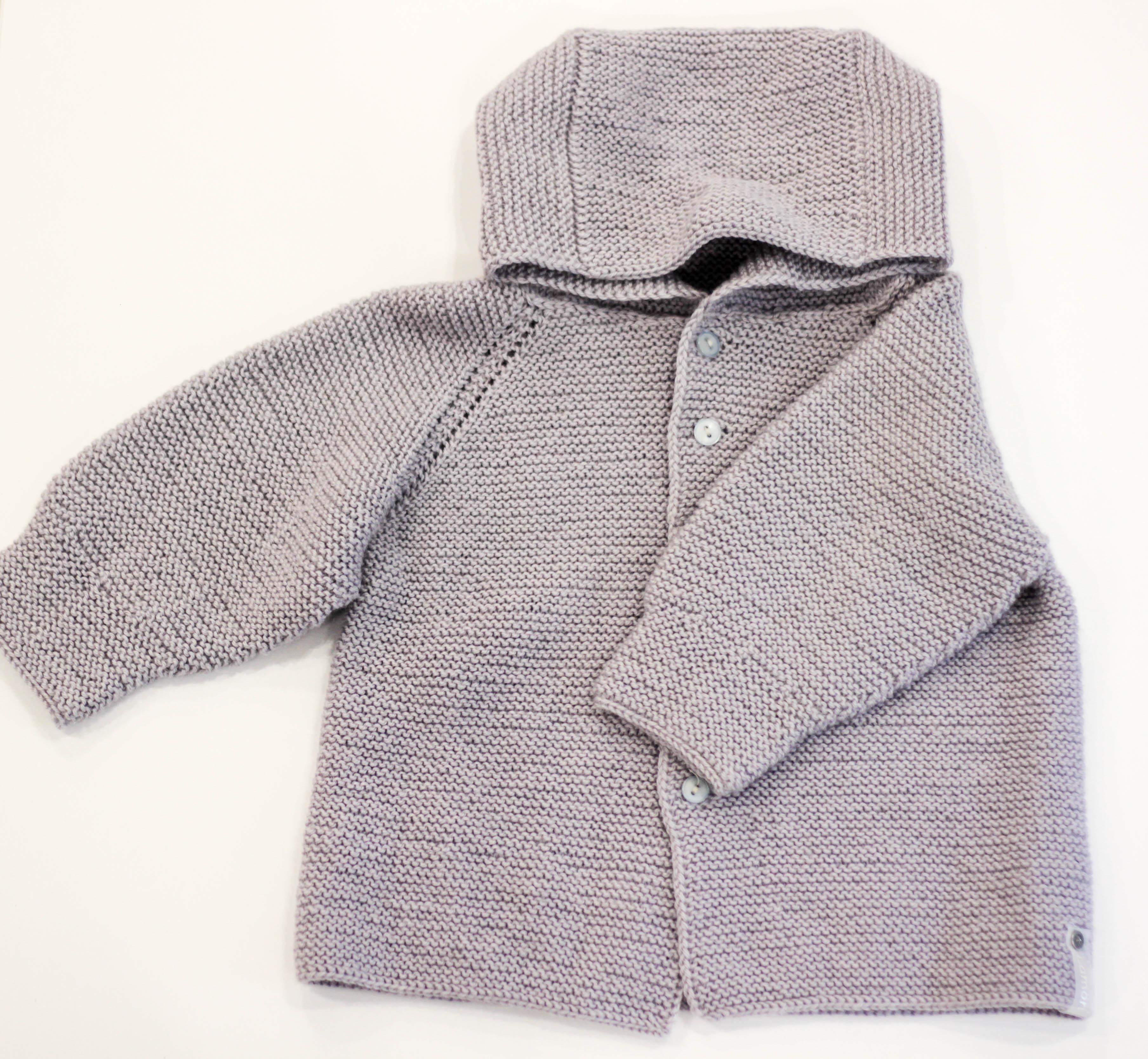 Кардиган детский 92-100 см Серый (LAM1121)