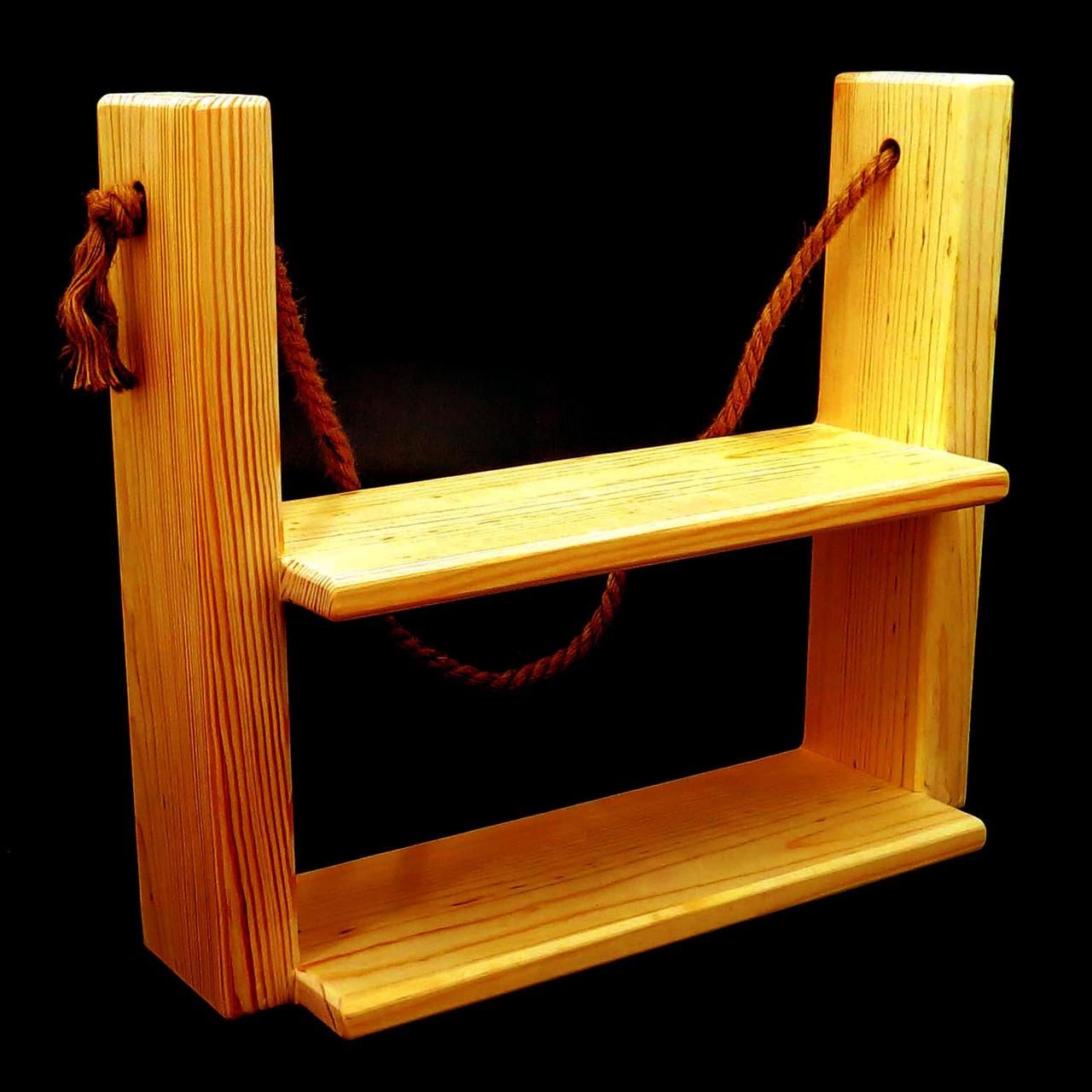 Полка для ванной из дерева Росток Карри (ВНП/005503)