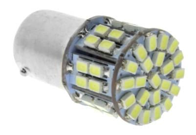 Лампа светодиодная с цоколем 1156 BA15s P21W 50 SMD 3020 12V Белый