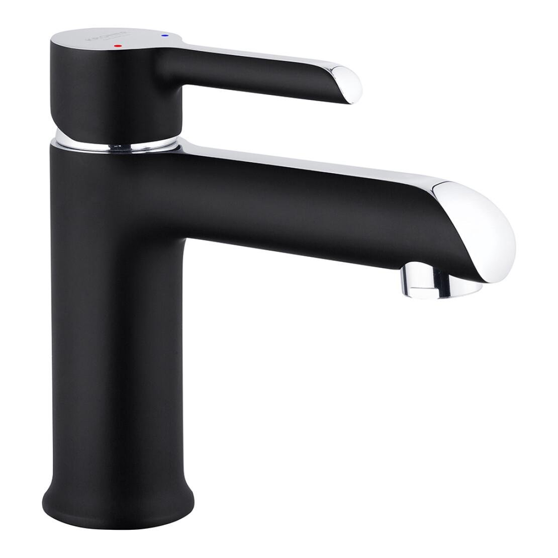 Смеситель для раковины Kroner KRP Essen SCH010 Черный/Хром (CV024322) - фото 1 Смеситель для раковины Kroner KRP Essen SCH010 Черный/Хром (CV024322) - фото 1