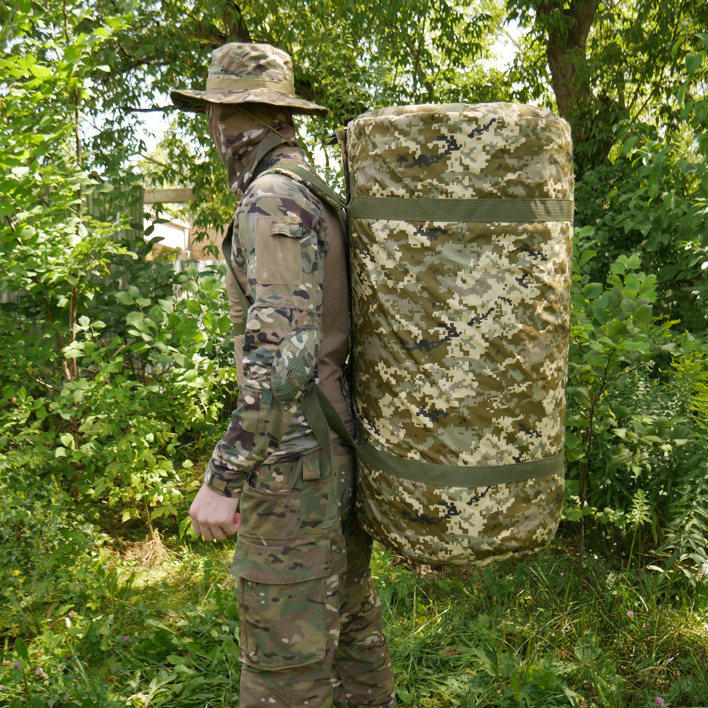 Сумка-баул Kiborg 120 піксель - фото 6 Сумка-баул Kiborg 120 піксель - фото 6