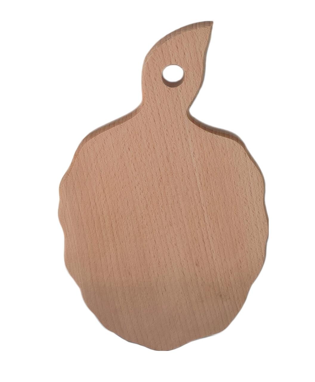 Доска-заготовка разделочная деревянная Виноград для декупажа под покраску и росписи 30,5х17 см (742)