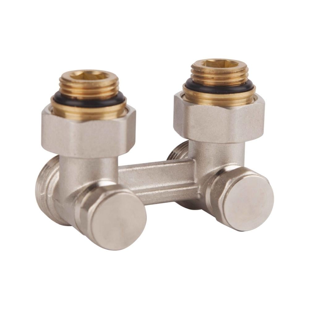 Кран буксовый для радиатора нижний угловой SD Forte 3/4"х1/2" (SF252W15)