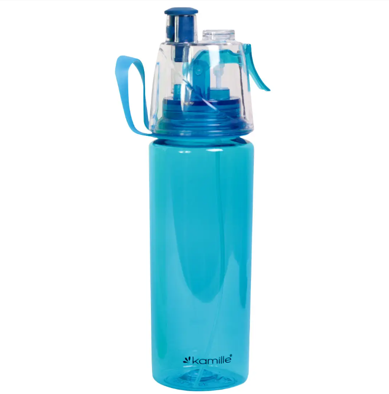 Бутылка спортивная для воды Kamille KM-2301 570 мл Голубой (NA001607)