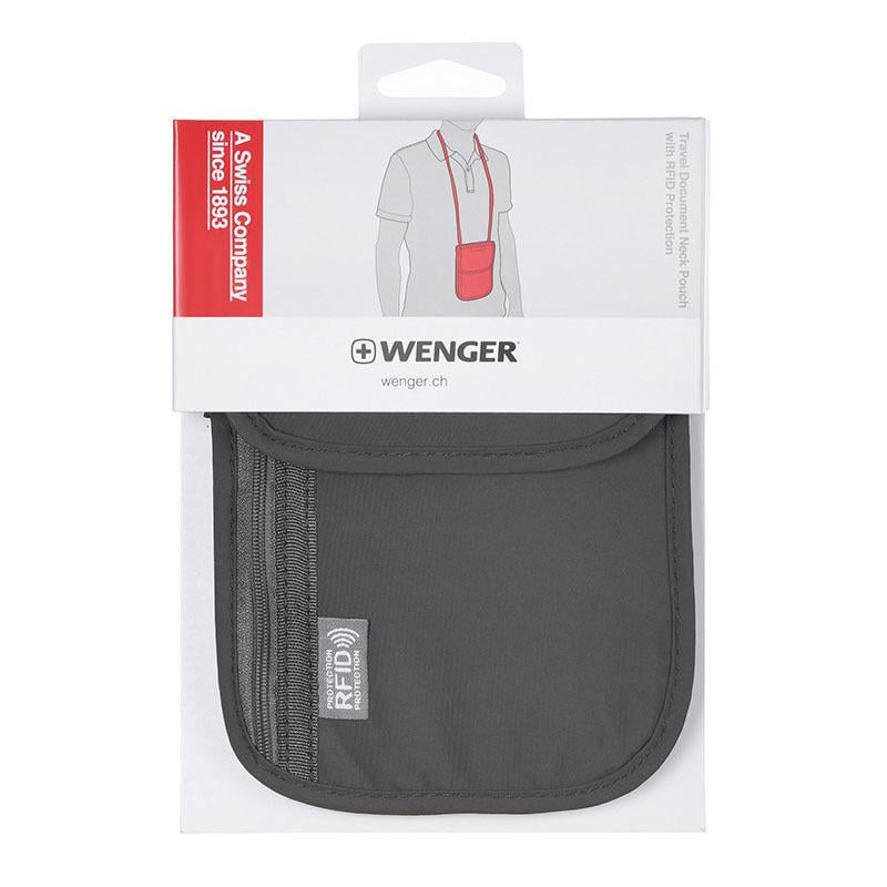 Кошелек на шею Wenger Neck Wallet with RFID Pocket (604589) - фото 4 Кошелек на шею Wenger Neck Wallet with RFID Pocket (604589) - фото 4
