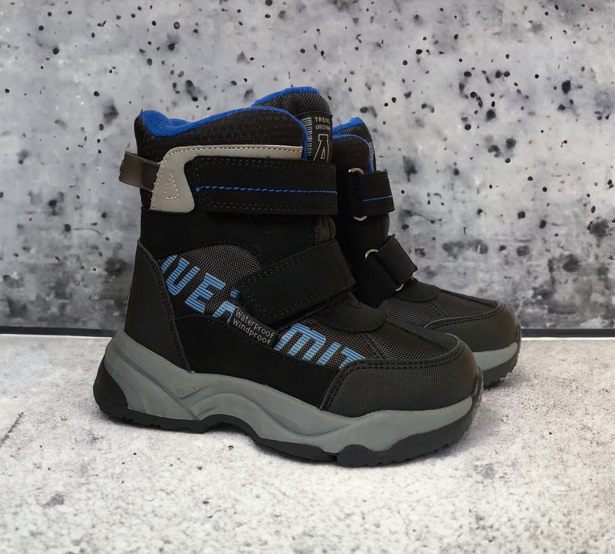 Ботинки зимние TOM.M 10263A р. 29 Черный-синий