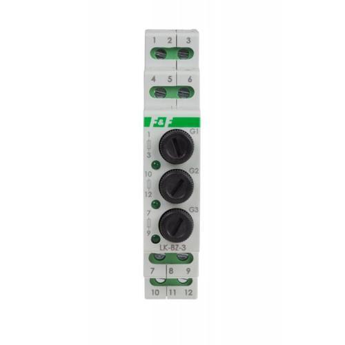 Индикатор LK-BZ-3G 3×230 V+N- F&F (00000062605)
