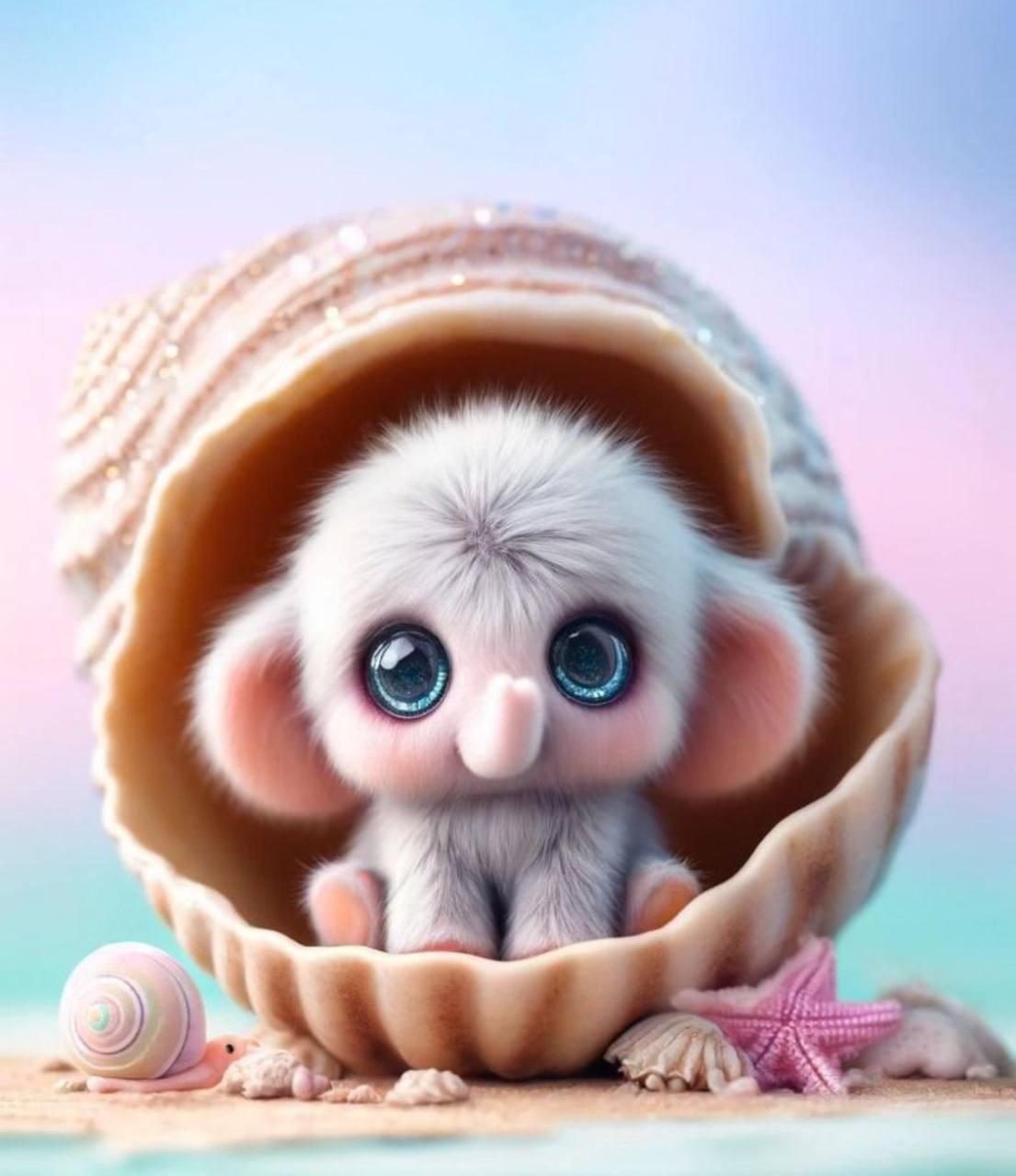 Алмазная мозаика Dream Toys Слоненок в ракушке 20х20 см (2987255880) Алмазная мозаика Dream Toys Слоненок в ракушке 20х20 см (2987255880)