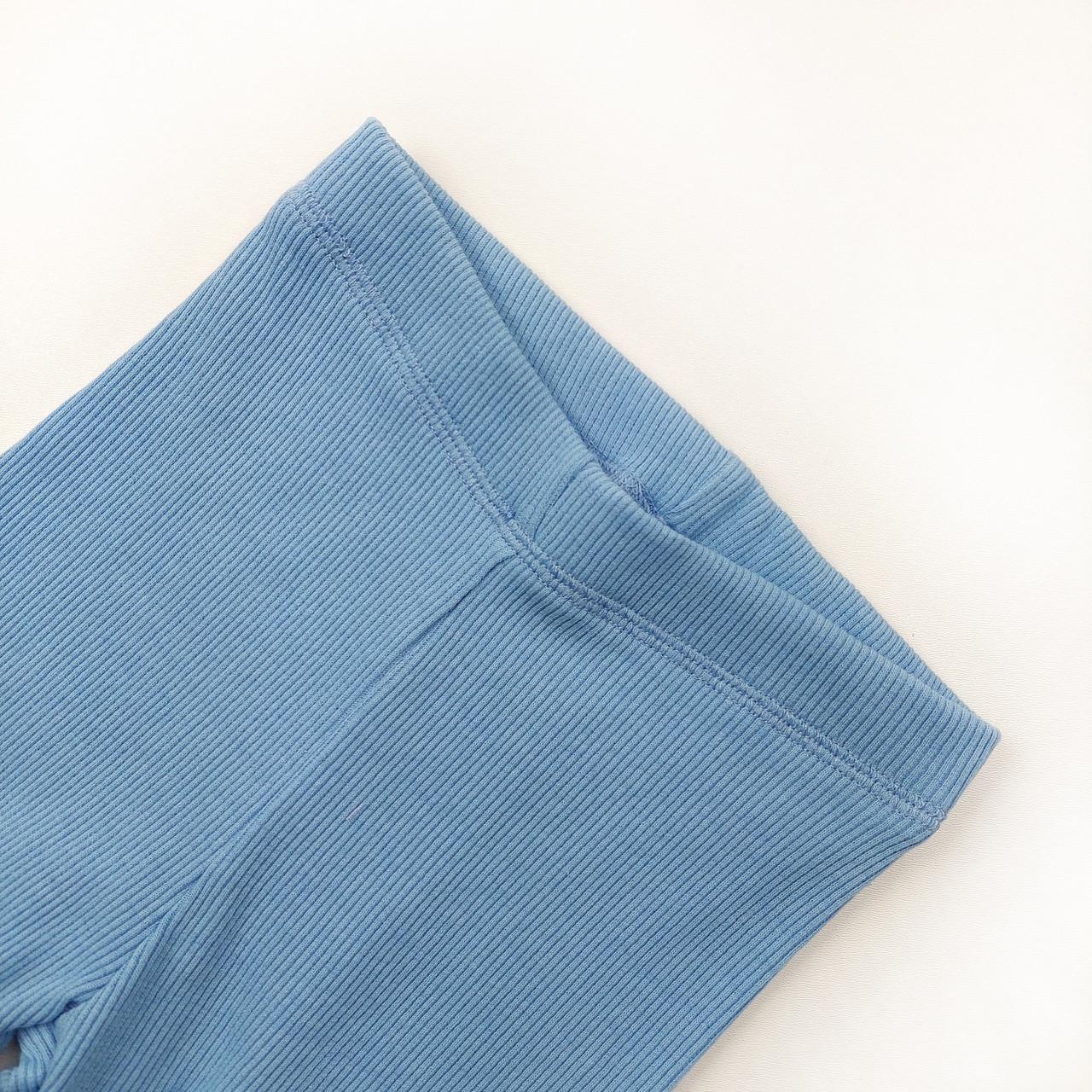 Лосини дитячі в рубчик 146 см Блакитний (2152732472) - фото 3 Лосини дитячі в рубчик 146 см Блакитний (2152732472) - фото 3