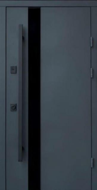 Дверь входная для улицы Qdoors Стрит 3К Элегант ручка скоба 850х2040 мм (18308)