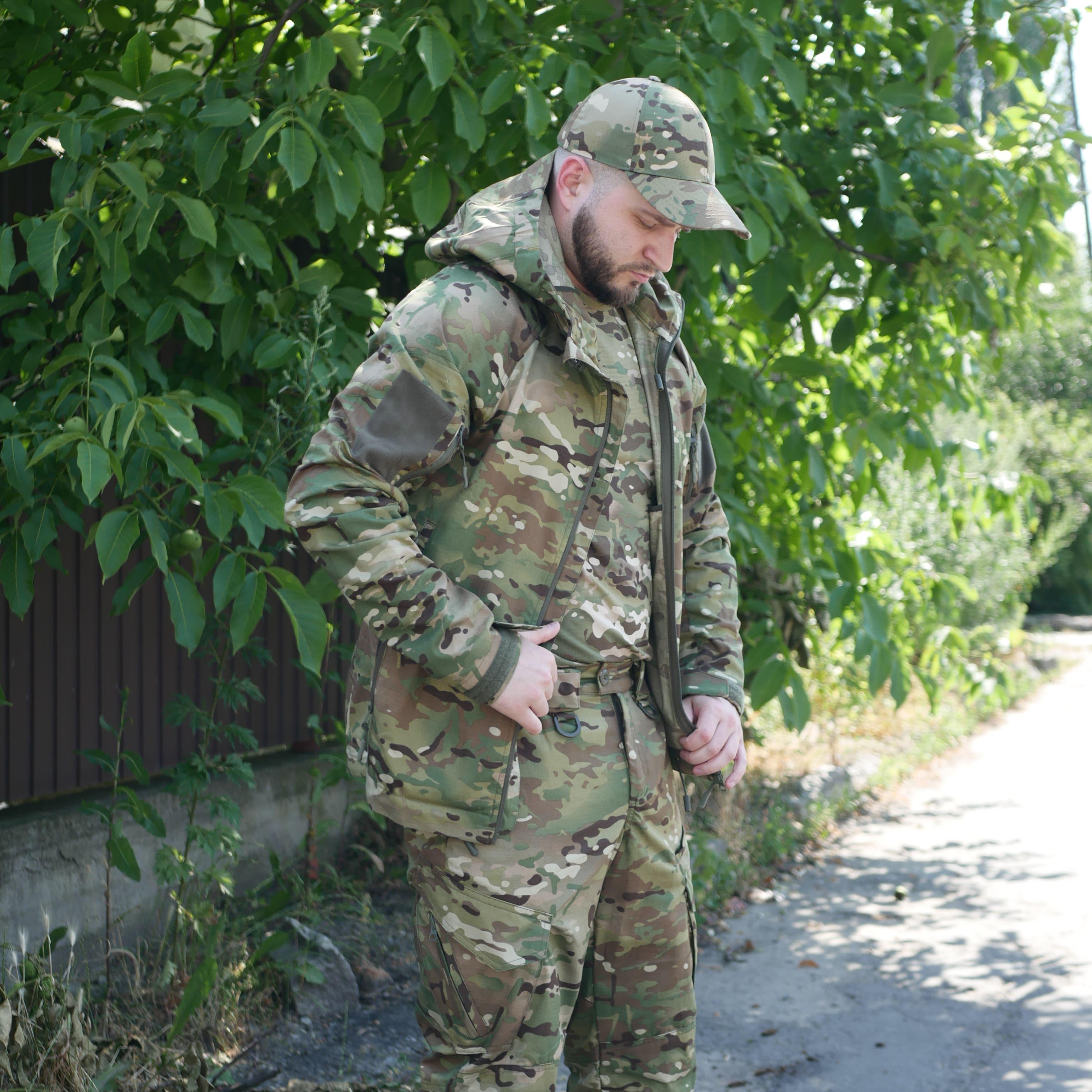 Куртка Twill GEN I Military універсальний захист у літньому форматі XL Мультикам (1849-XL) - фото 15 Куртка Twill GEN I Military універсальний захист у літньому форматі XL Мультикам (1849-XL) - фото 15