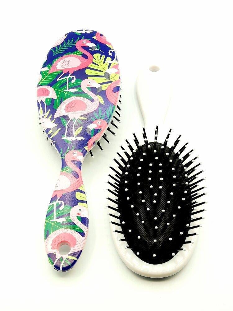 Гребінець-щітка для волосся з принтом овальна - фото 2 Гребінець-щітка для волосся з принтом овальна - фото 2