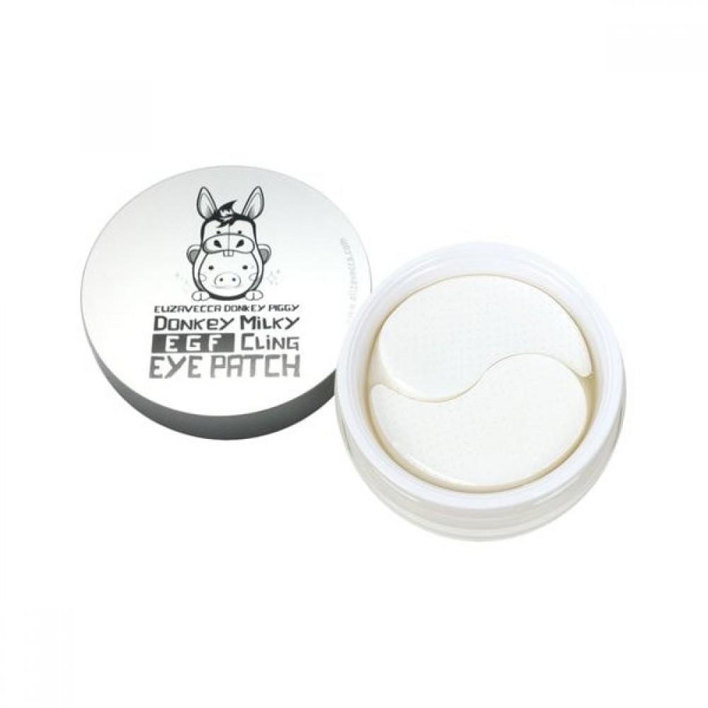 Патчи с молочными протеинами Elizavecca Donkey Piggy Milky EGF Сling Eye Patch 60 шт