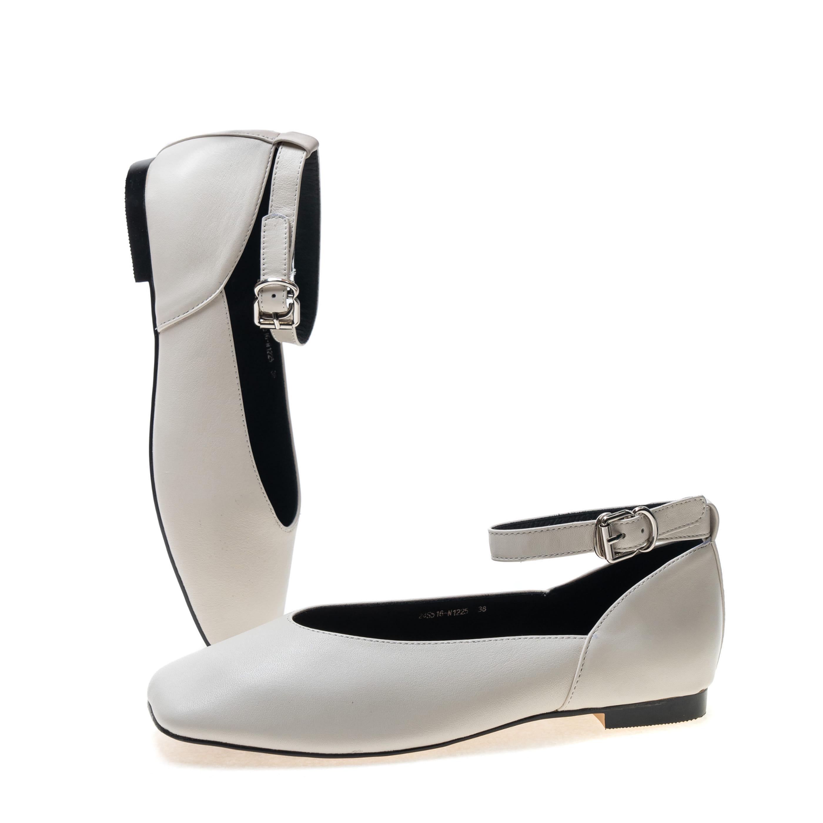 Балетки Lady Marcia 01558 р. 36 Кремовой (104363538) - фото 4 Балетки Lady Marcia 01558 р. 36 Кремовой (104363538) - фото 4