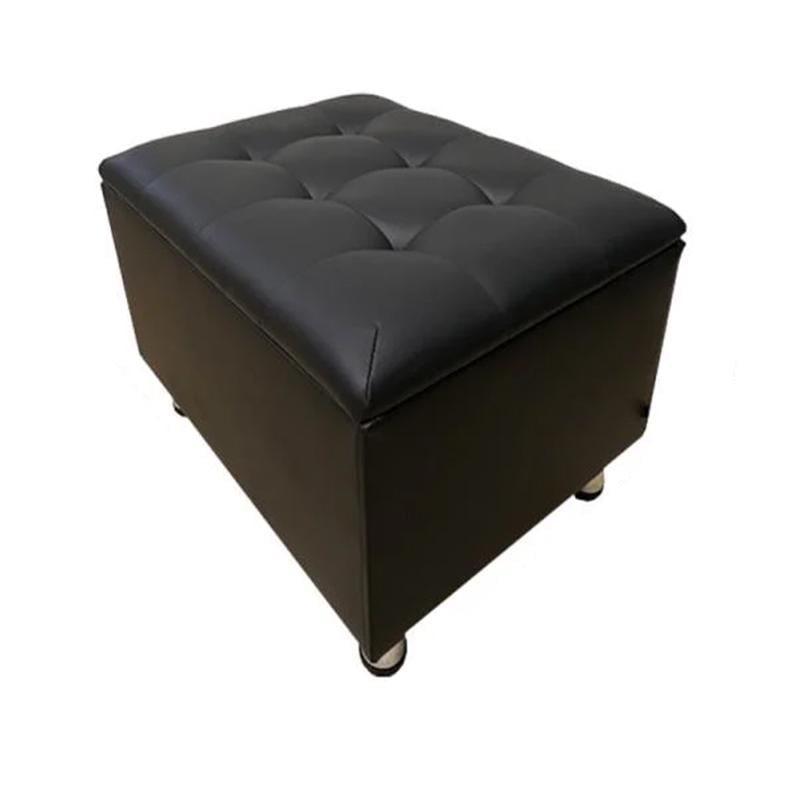 Пуф мягкий с крышкой Черный (10977)