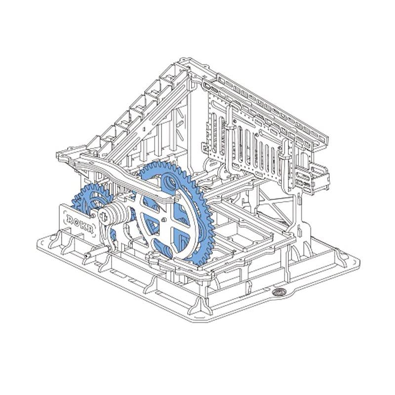 Деревянный 3D конструктор Robotime LG502 Marble Squad - фото 3 Деревянный 3D конструктор Robotime LG502 Marble Squad - фото 3