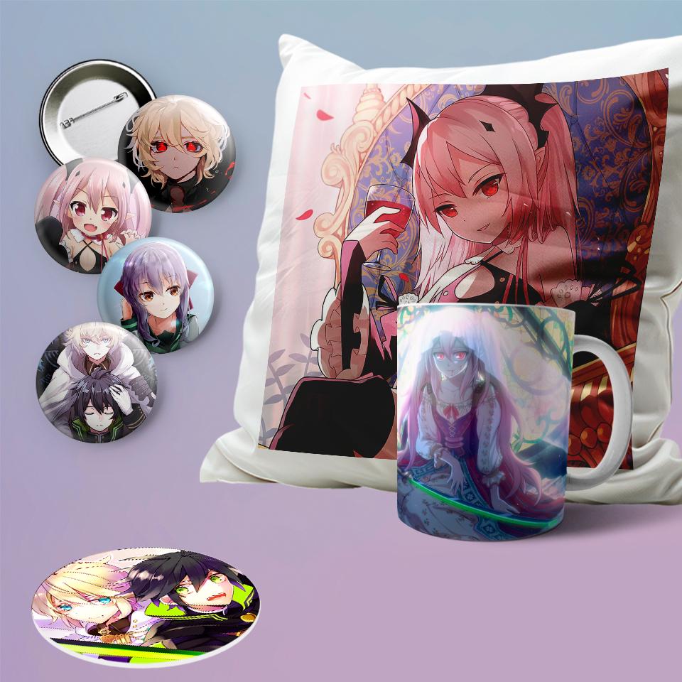 Подарочный набор Owari no Seraph аниме бокс