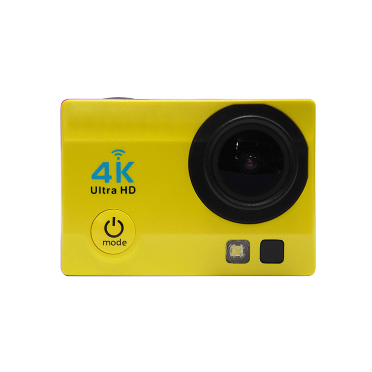 Екшн-камера Action Camera QH30 з аквабоксом Жовтий - фото 8