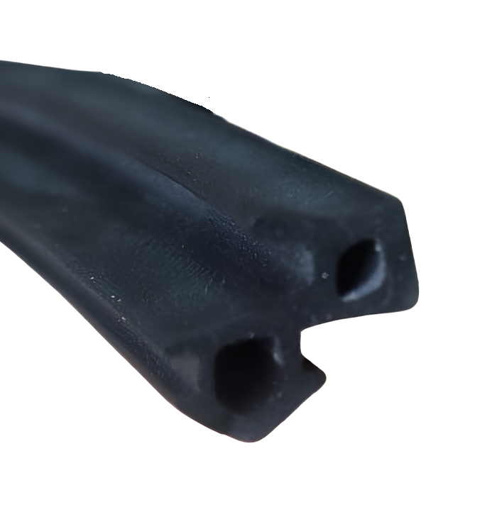 Уплотнитель для металлопластиковых окон под стеклопакет К007 для профиля VEKA Черный (29684900)