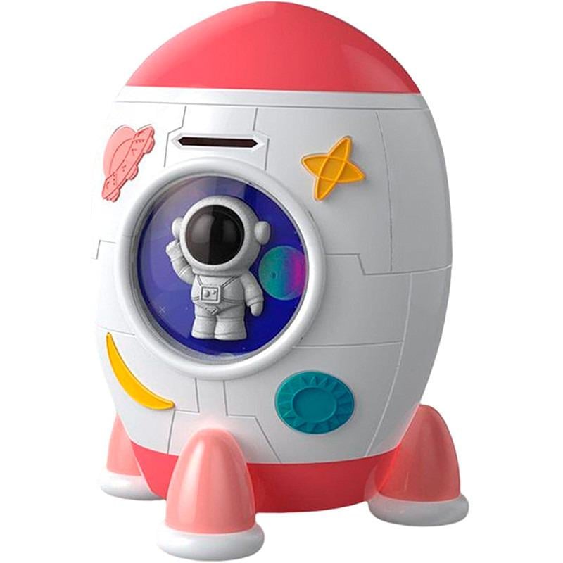 Сейф Ракета електронна музична 852A Білий з червоним (9171-34)