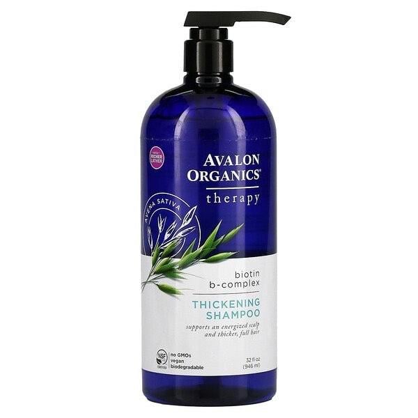 Шампунь для густоти волосся Avalon Organics з біотином і комплексом вітамінів групи В 946 мл (AVA-36102)
