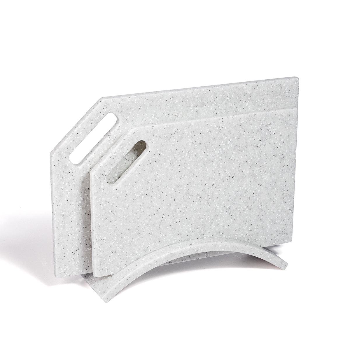 Набір дощок кухонних Kamea зі штучного каменю S-Poppy Seed - фото 1 Набір дощок кухонних Kamea зі штучного каменю S-Poppy Seed - фото 1