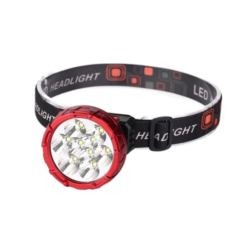 Фонарь налобный аккумуляторный XBalog 9LED 3 режима/влагозащита/поворот 180° Красный (a950d02a) Фонарь налобный аккумуляторный XBalog 9LED 3 режима/влагозащита/поворот 180° Красный (a950d02a)