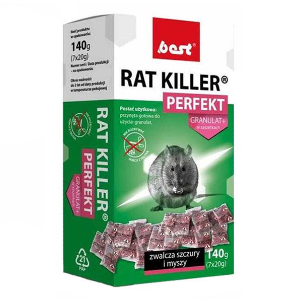 Засіб муміфікуючий для гризунів Best RAT Killer Perfekt 140 г (5907486603020)