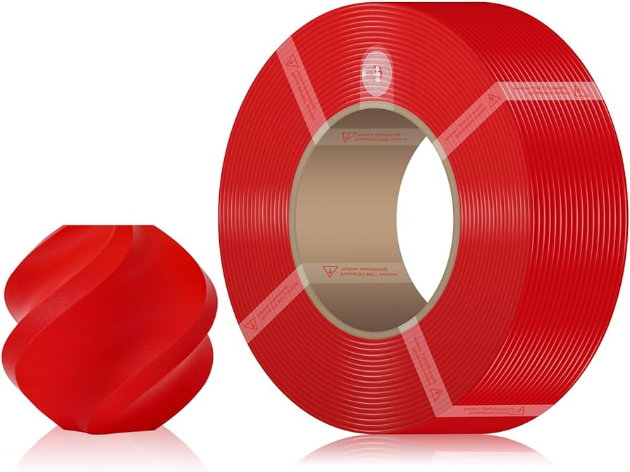 Пластик Bambu Lab PLA Basic с RFID меткой без катушки Red (10200)