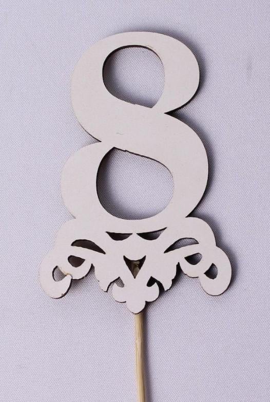 Топпер цифра "8" (1754)