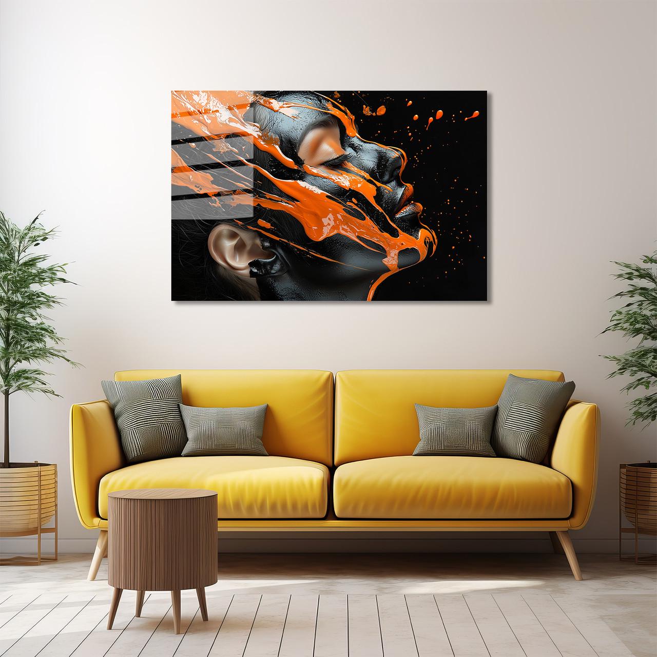 Картина на стекле NovellaPrint Метаморфозы мотылька 120х80 см (527.4)